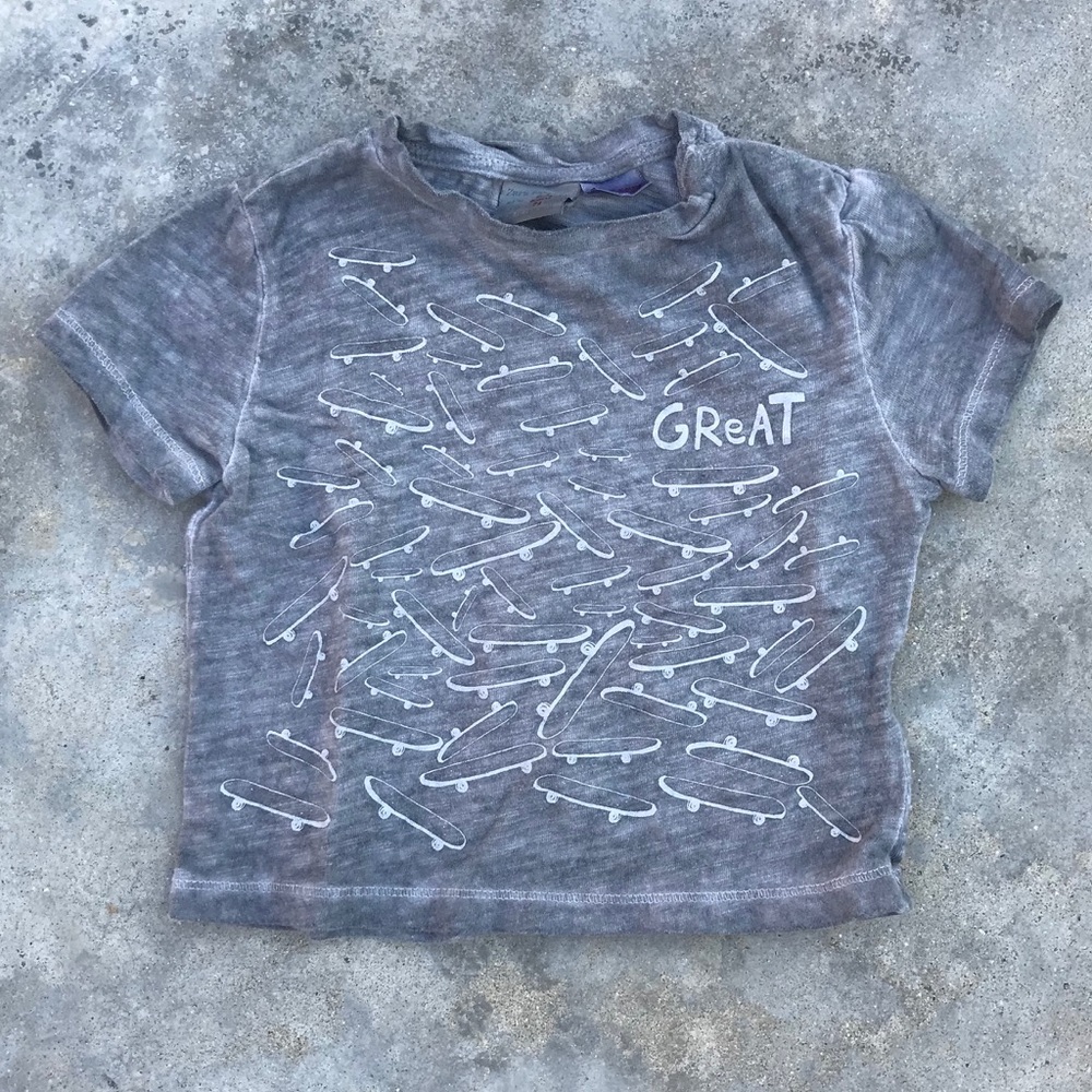 Zara skateboard baby boy tee
